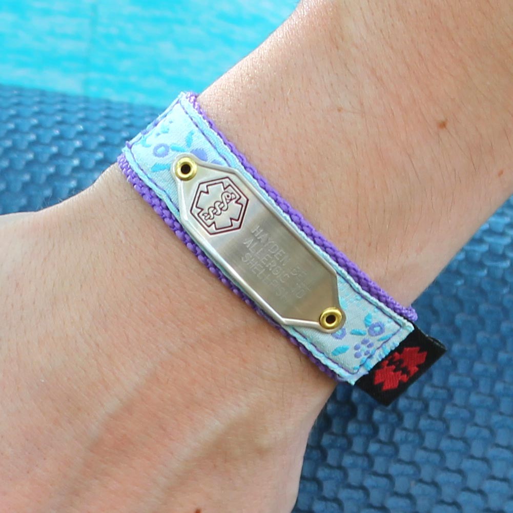 AllerMates P Nutty Peanut Allergy Alert Wristband — Mountainside Medical  Equipment