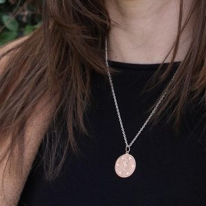 Rosegold Medical ID Necklace