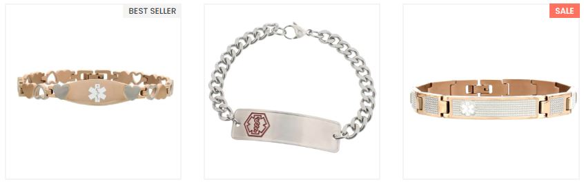 Emergency bracelet hot sale for seniors